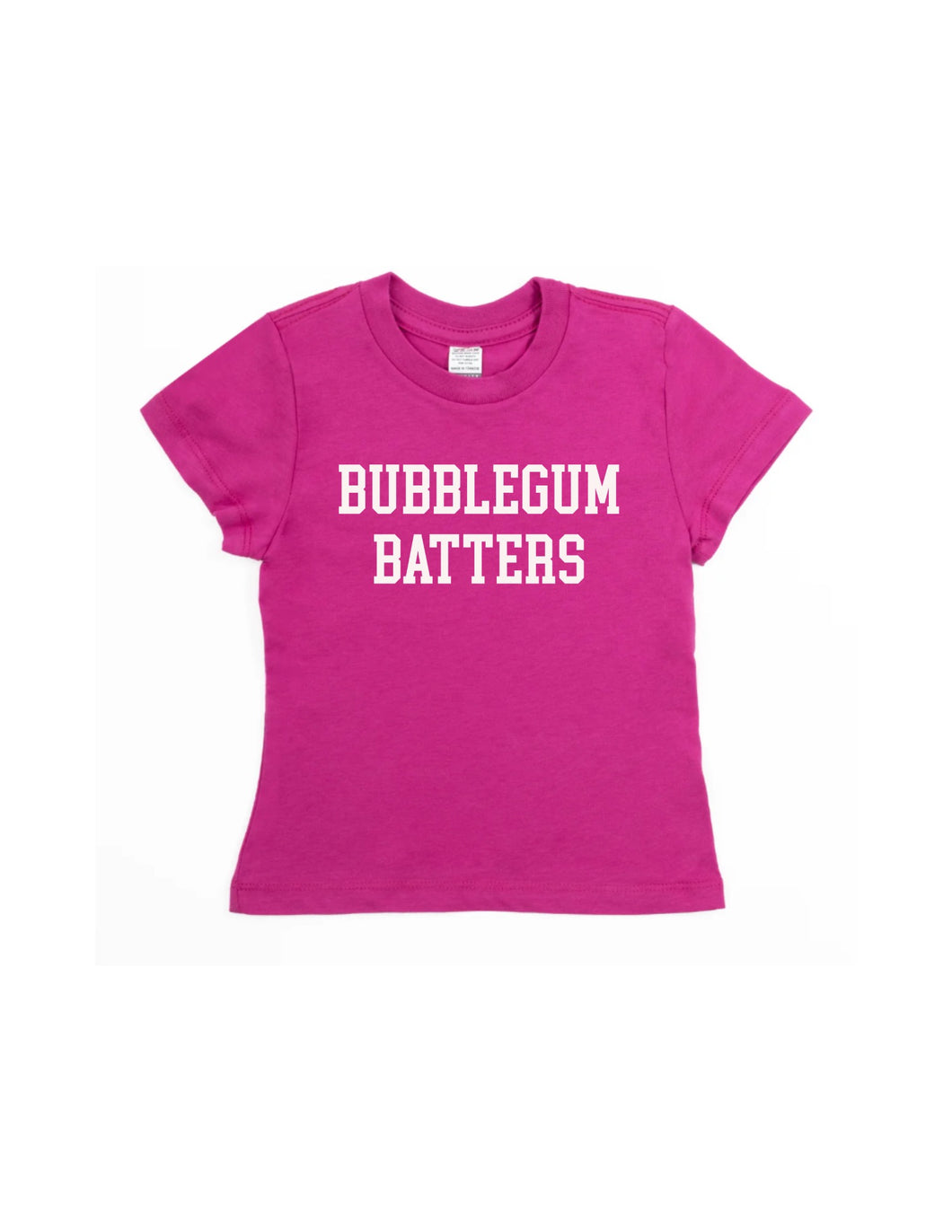 *PRE-ORDER* Bubblegum Batters 2T - 5T Shirt (Front & Back)